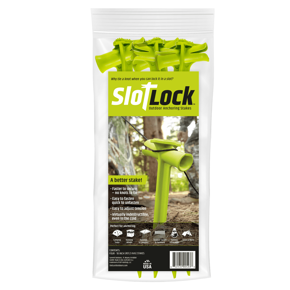 18" Anchoring Stake Kit - Summit Outdoors