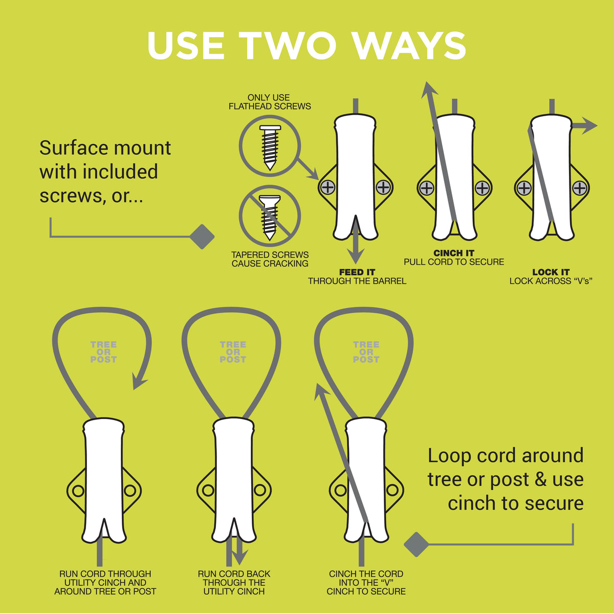 All - Purpose Utility Cinch Pack - Summit Outdoors