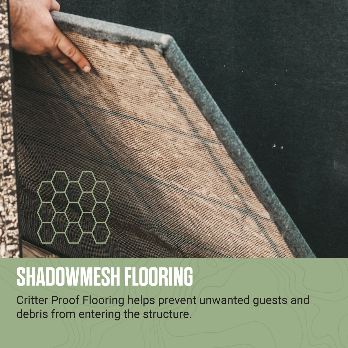 Marksman 6x8 Octagon Hunting Blind - Shadow Hunter Blinds