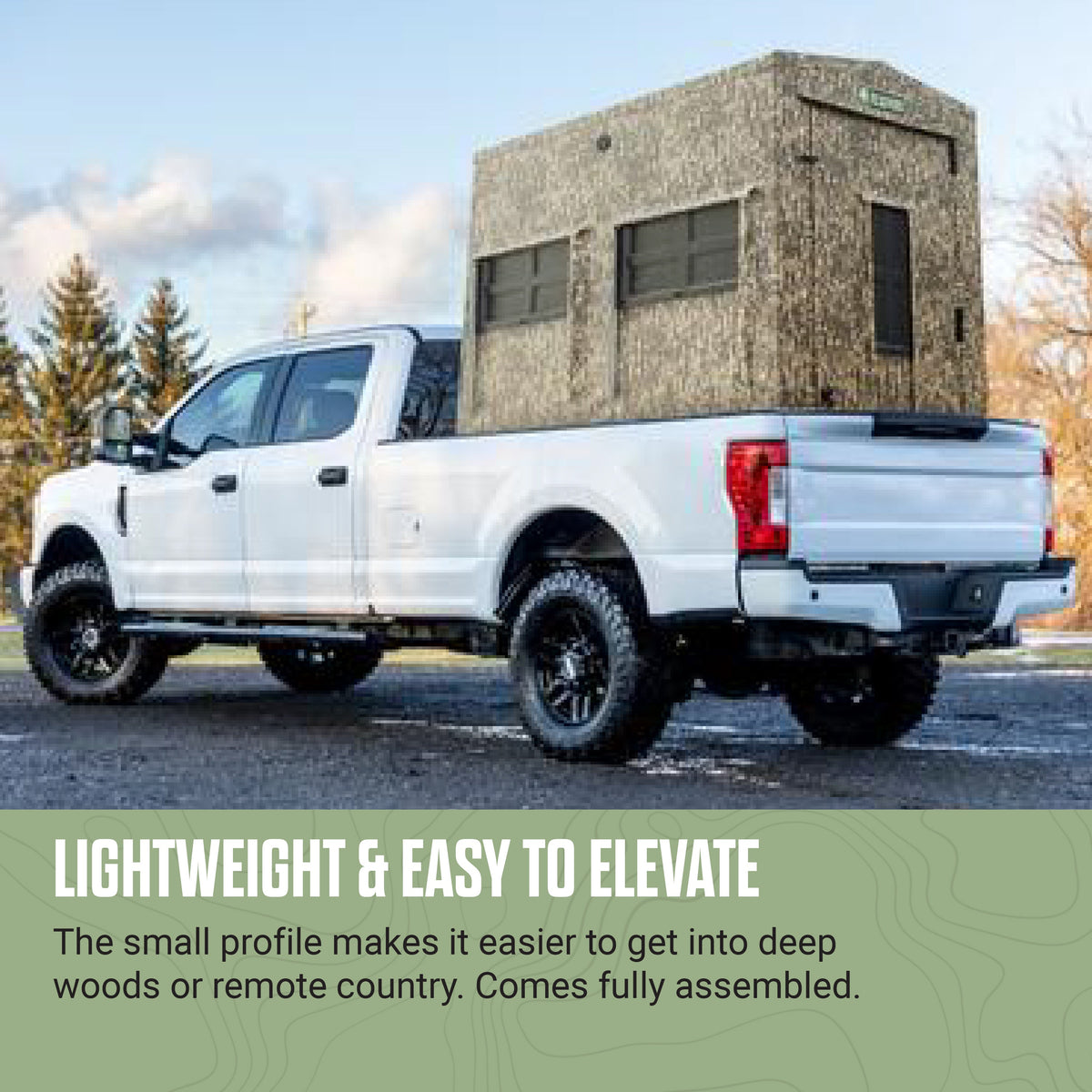 Shadow Hunter 4x6 Hunting Blind - Shadow Hunter Blinds