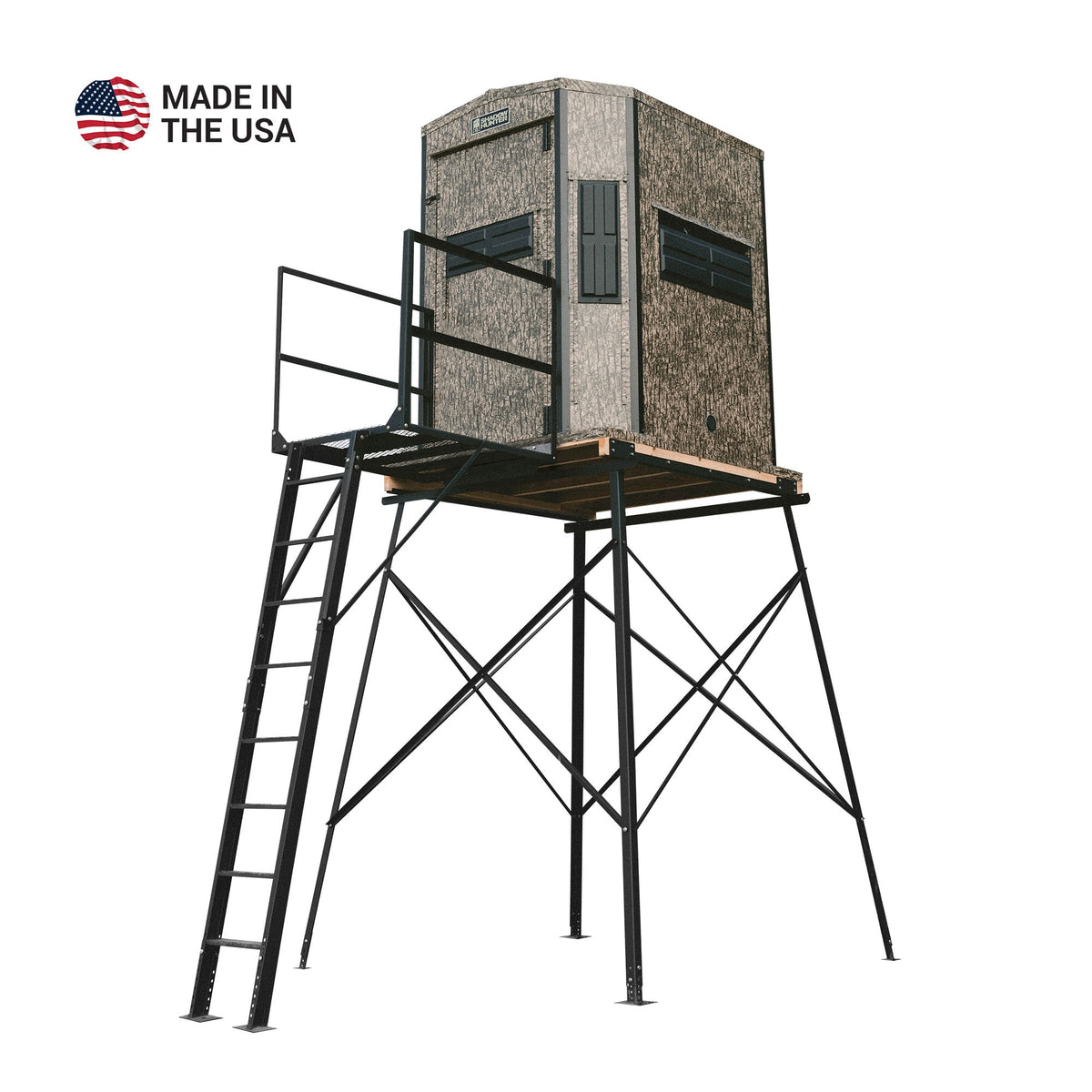 Shadow Hunter 5x6 Octagon Hunting Blind - Shadow Hunter Blinds