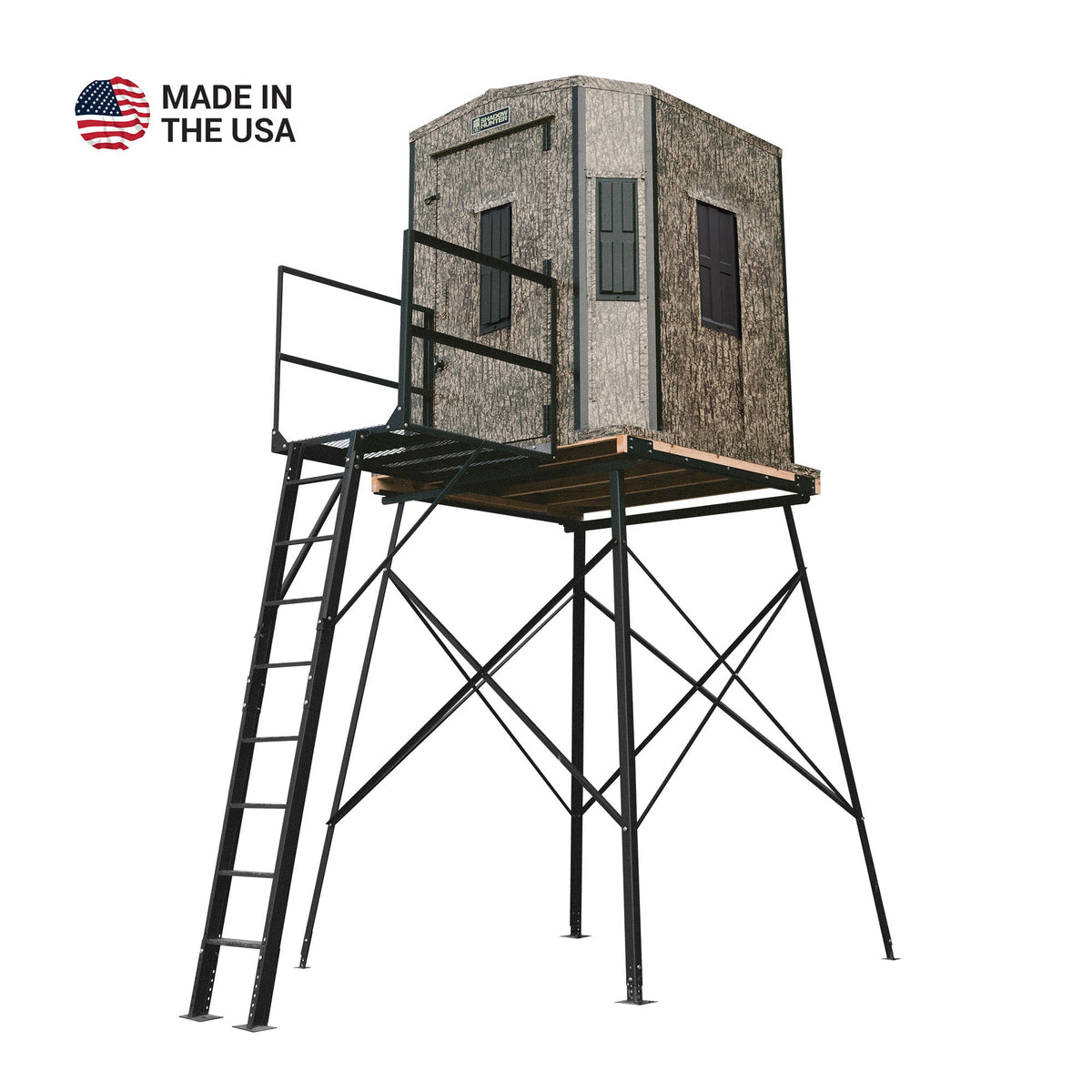 Shadow Hunter 6x6 Octagon Hunting Blind - Archery - Shadow Hunter Blinds
