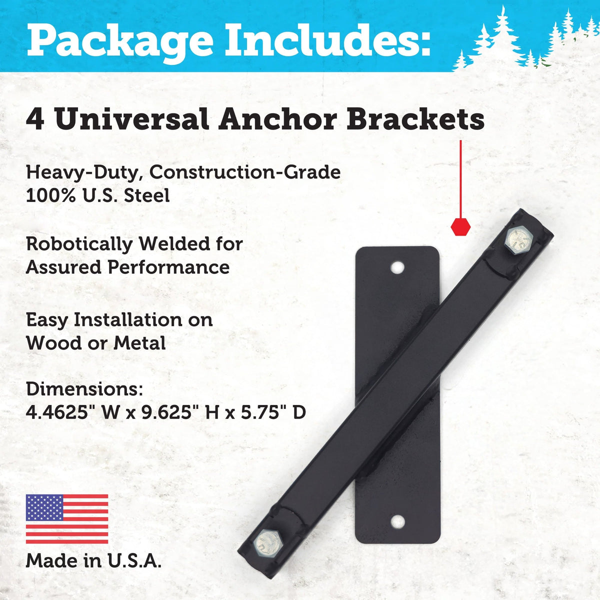 Universal Anchor System - Summit Outdoors
