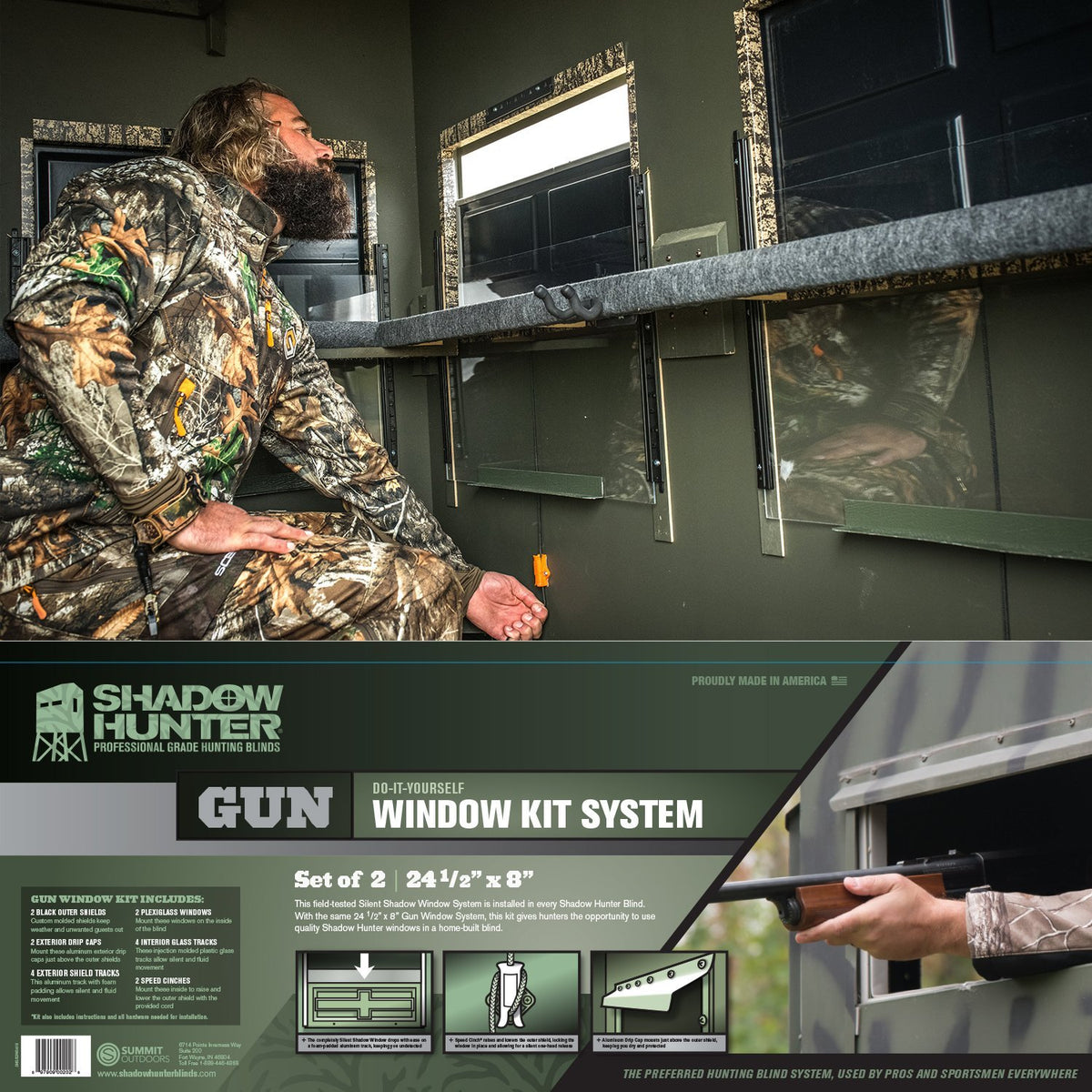 DIY Blind Window Kits - Shadow Hunter Blinds