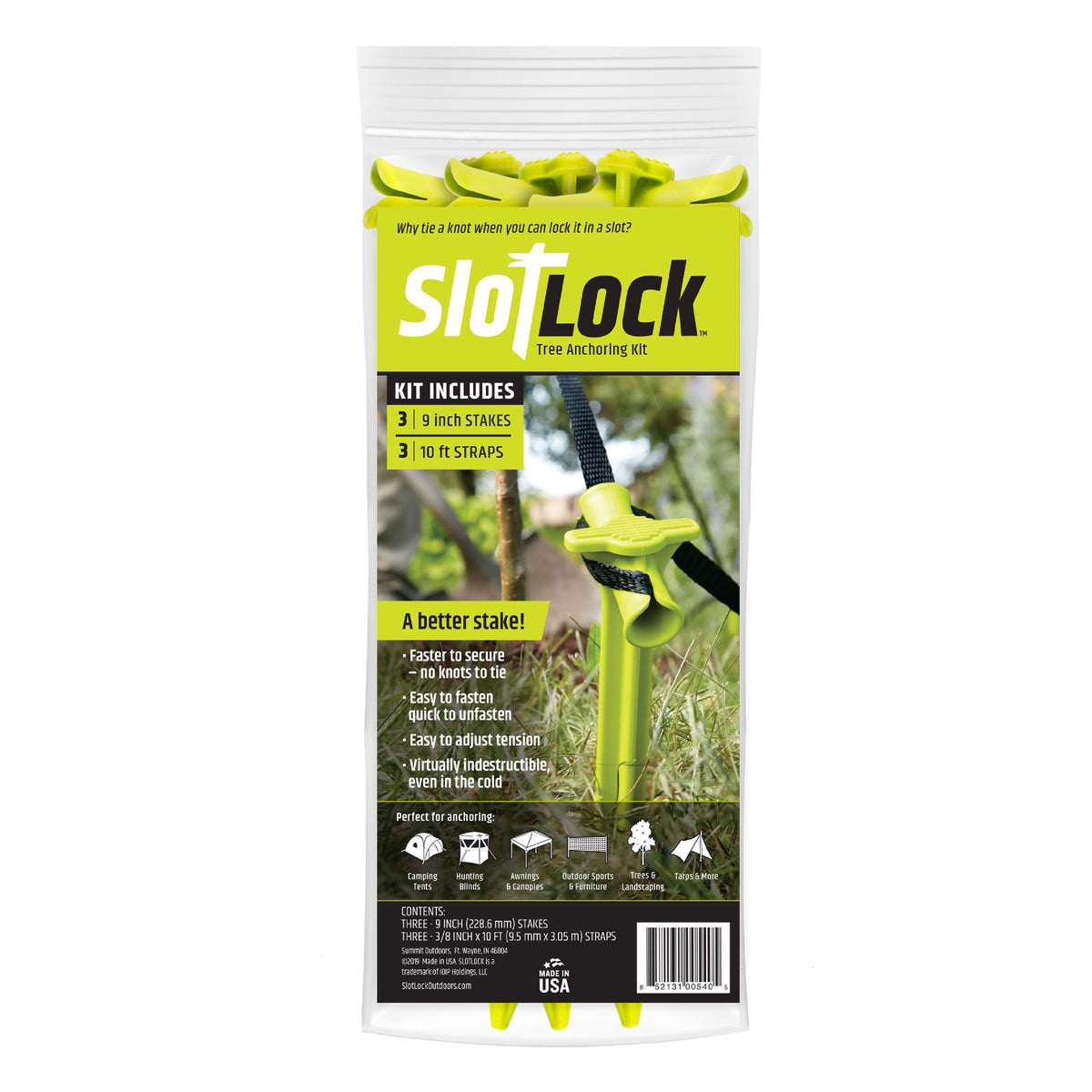 9&quot; Stake Kit - Summit Outdoors