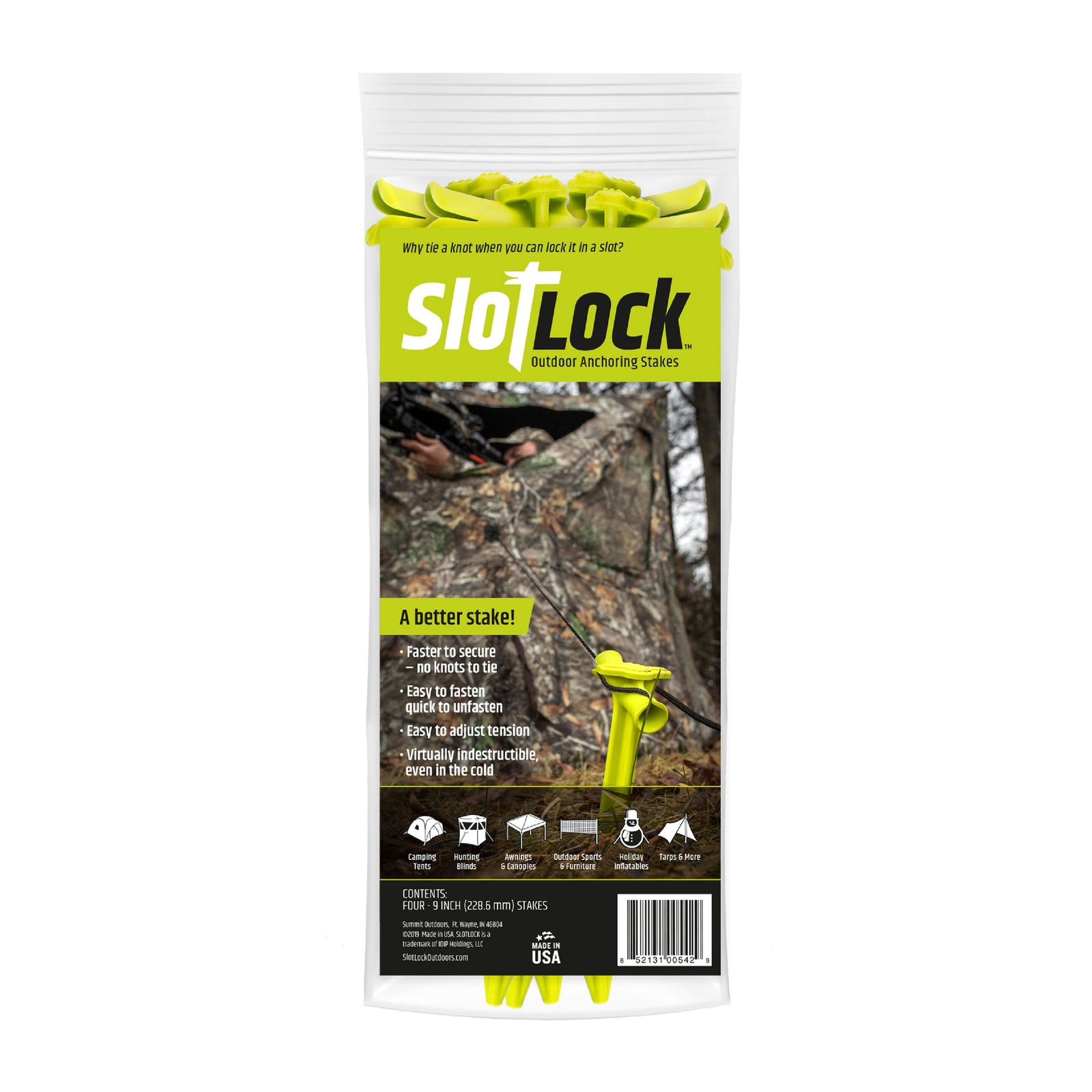 9" Stake Kit - Summit Outdoors