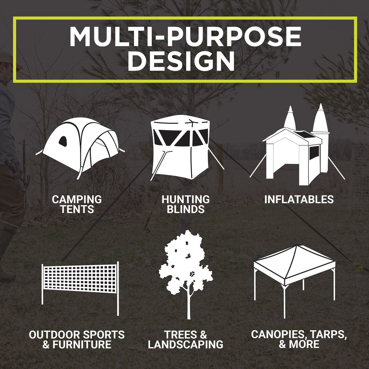 9&quot; Stake Kit - Summit Outdoors