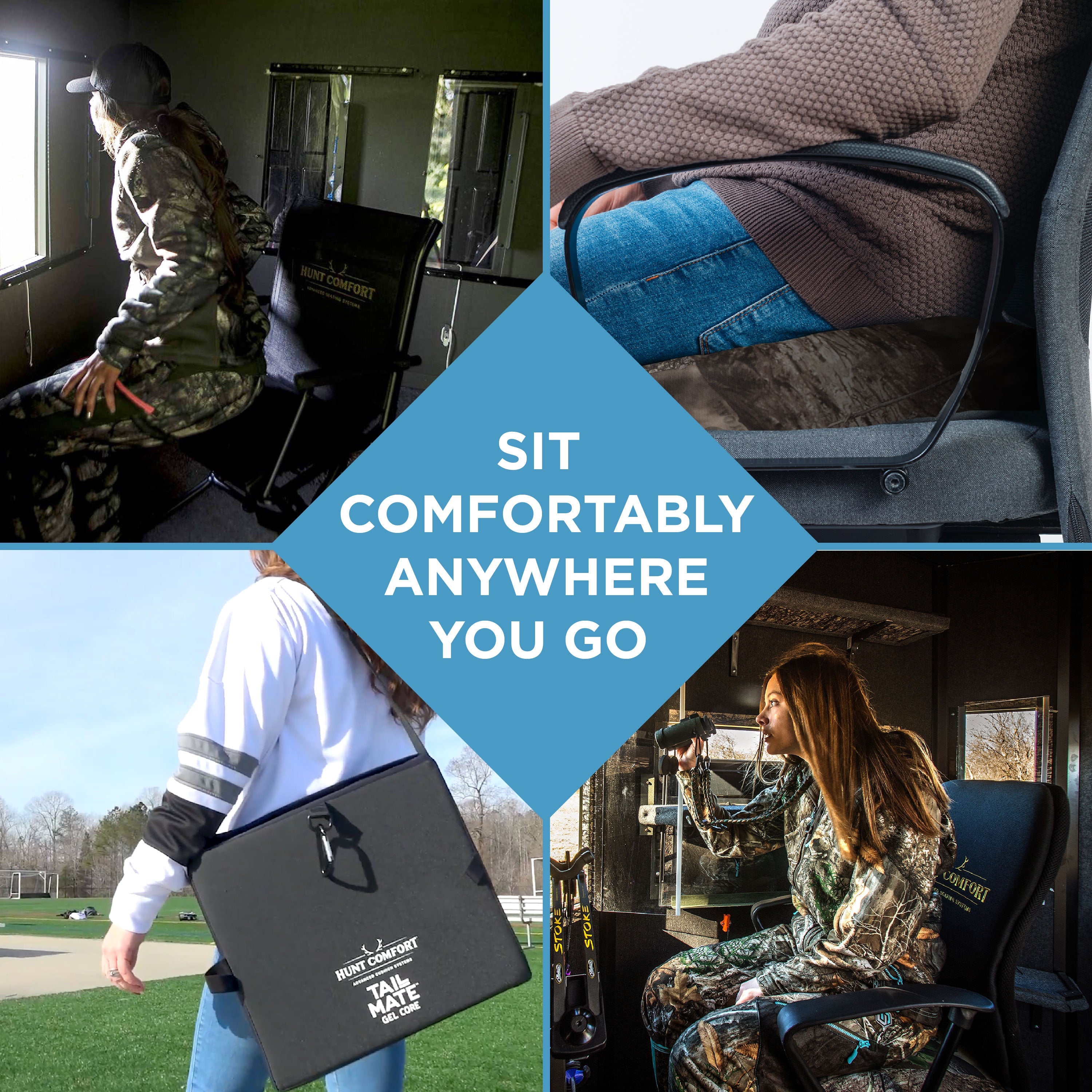 Hunt Comfort GelCore Chair - Thumbnail 2