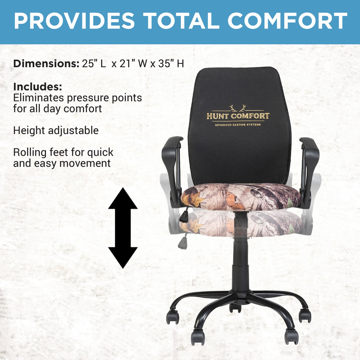 Deluxe GelCore Chair - Shadow Hunter Blinds