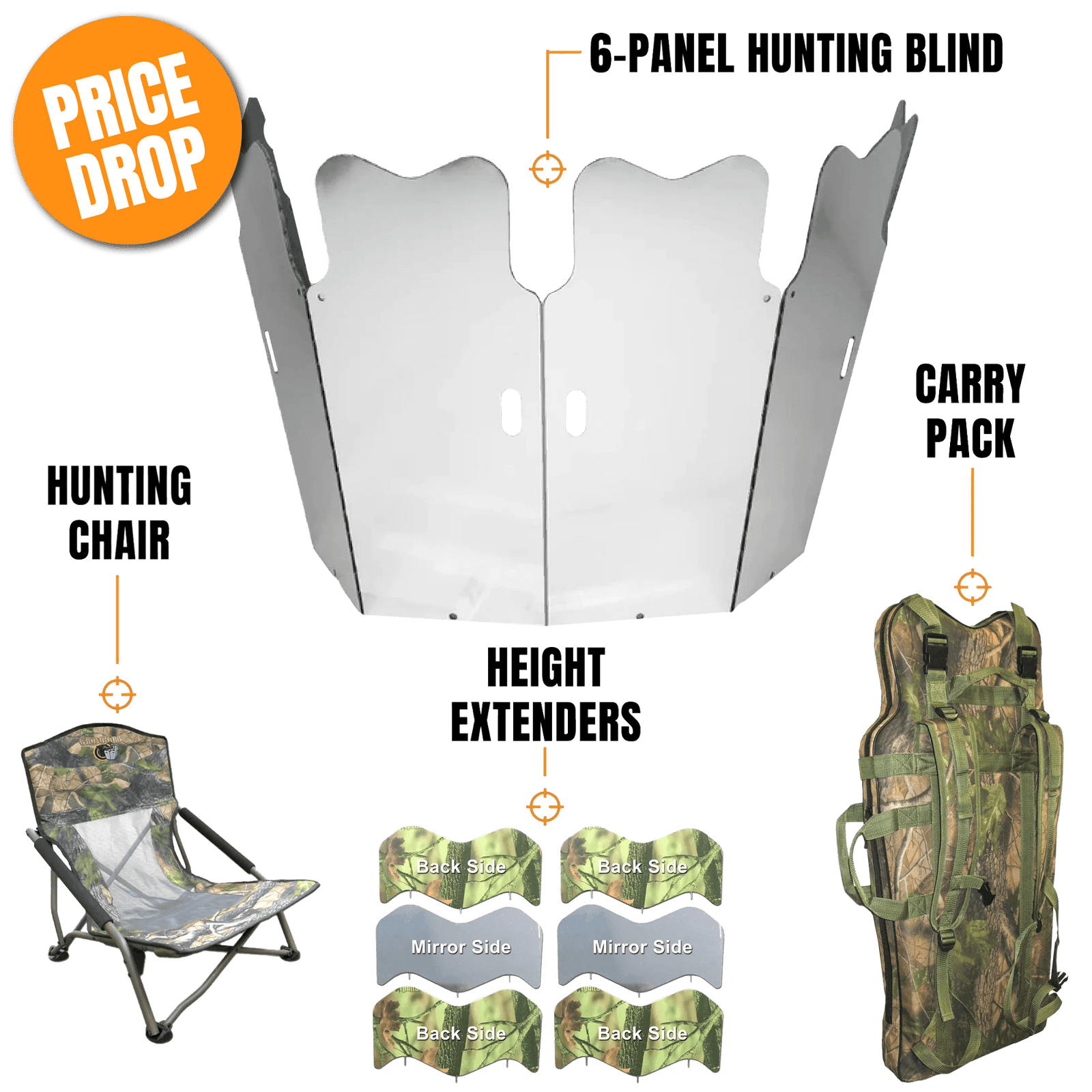 GhostBlind Phantom 35" Bundle - Summit Outdoors