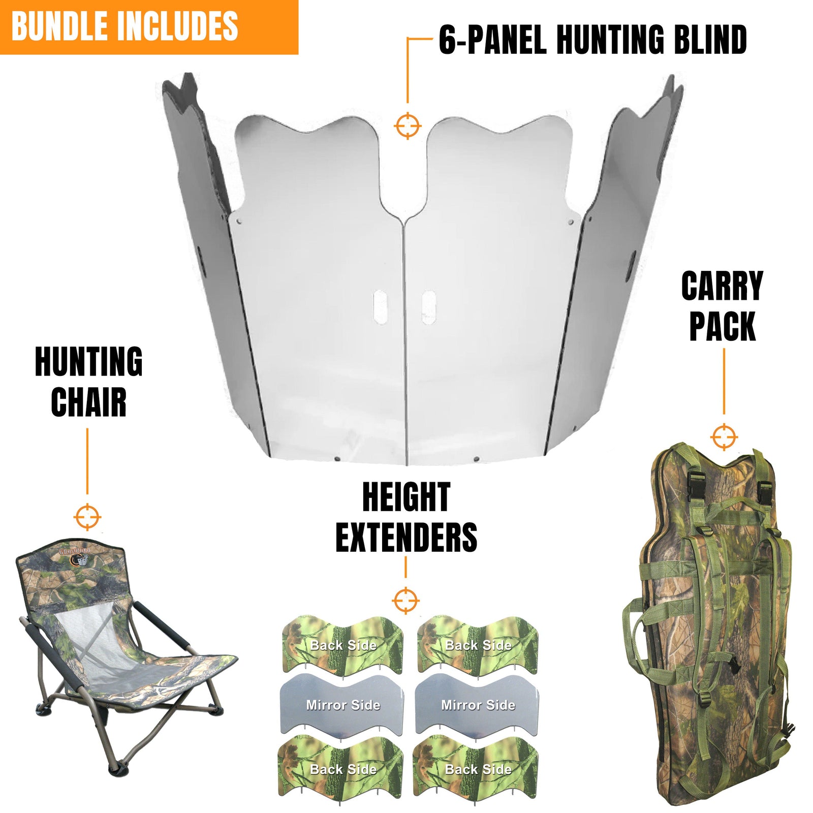 GhostBlind Phantom Bundle - Shadow Hunter Blinds