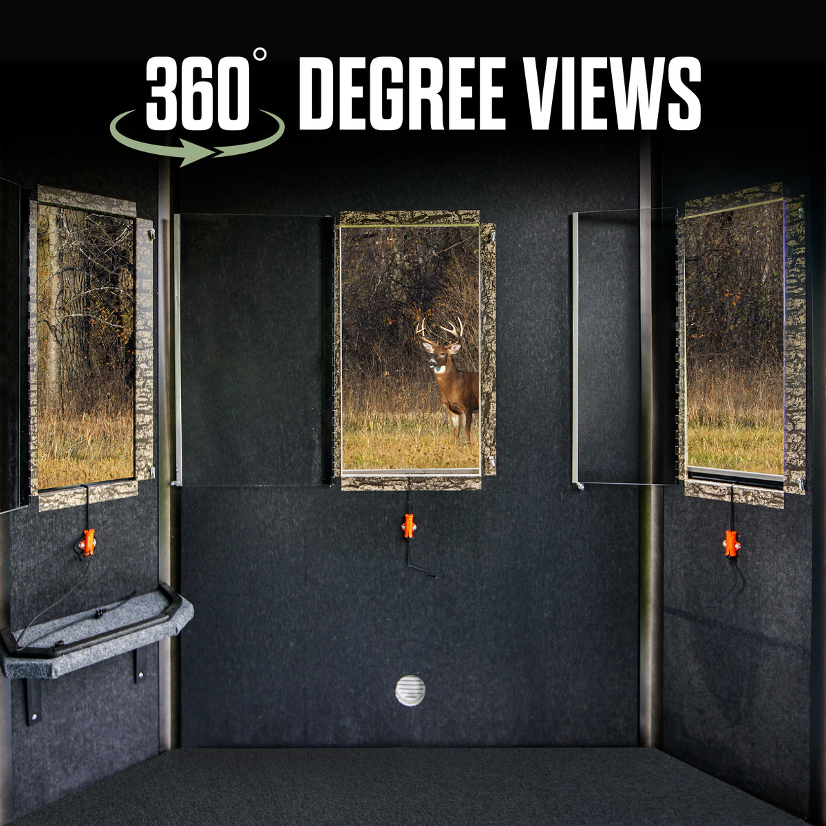 Shadow Hunter 6x6 Octagon Hunting Blind - Archery - Shadow Hunter Blinds