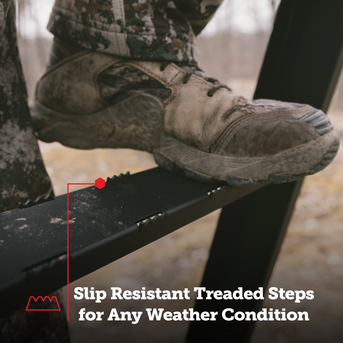 USA Made Elevator Tower, Stair, Platform - Shadow Hunter Blinds