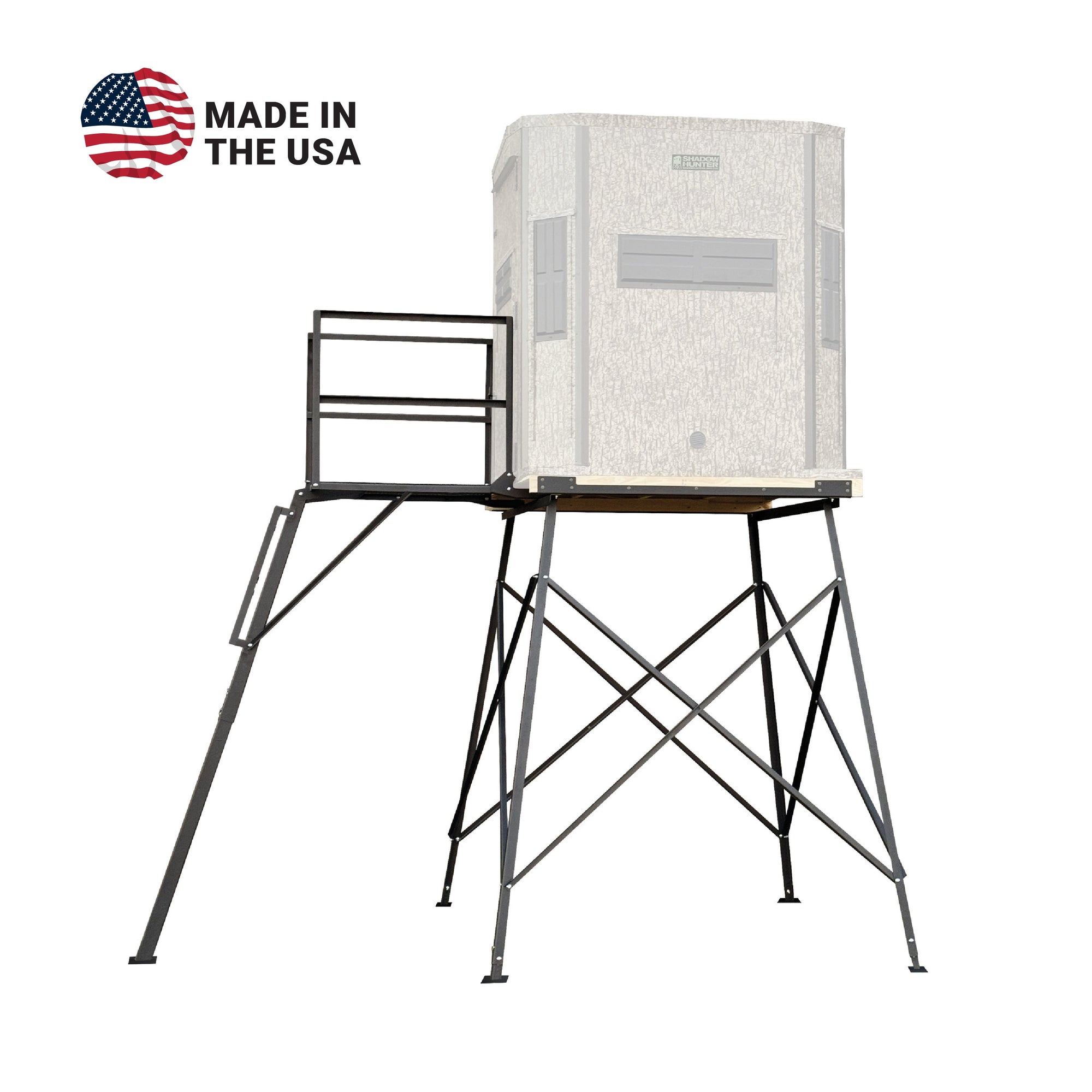 USA Made Elevator Tower, Stair, Platform - Shadow Hunter Blinds