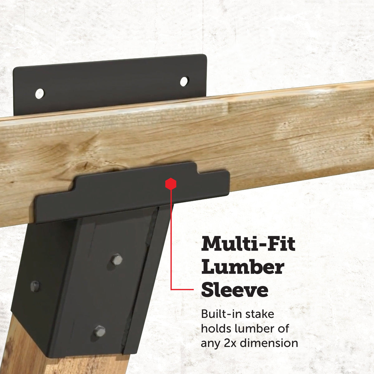 4 x 4 Double Angle Brackets - Shadow Hunter Blinds