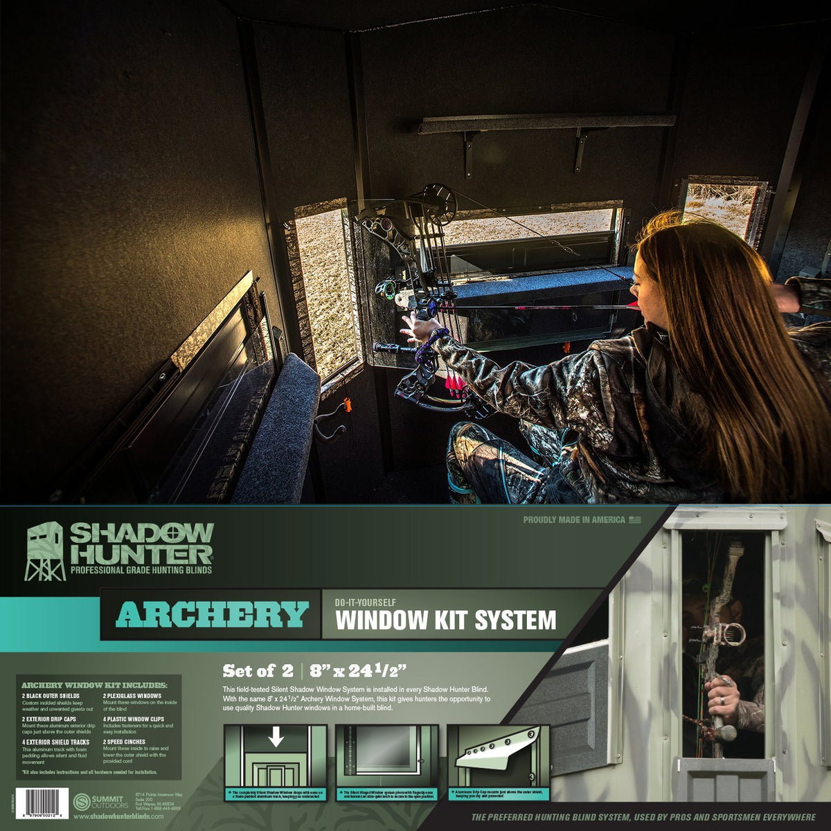 DIY Blind Window Kits - Shadow Hunter Blinds