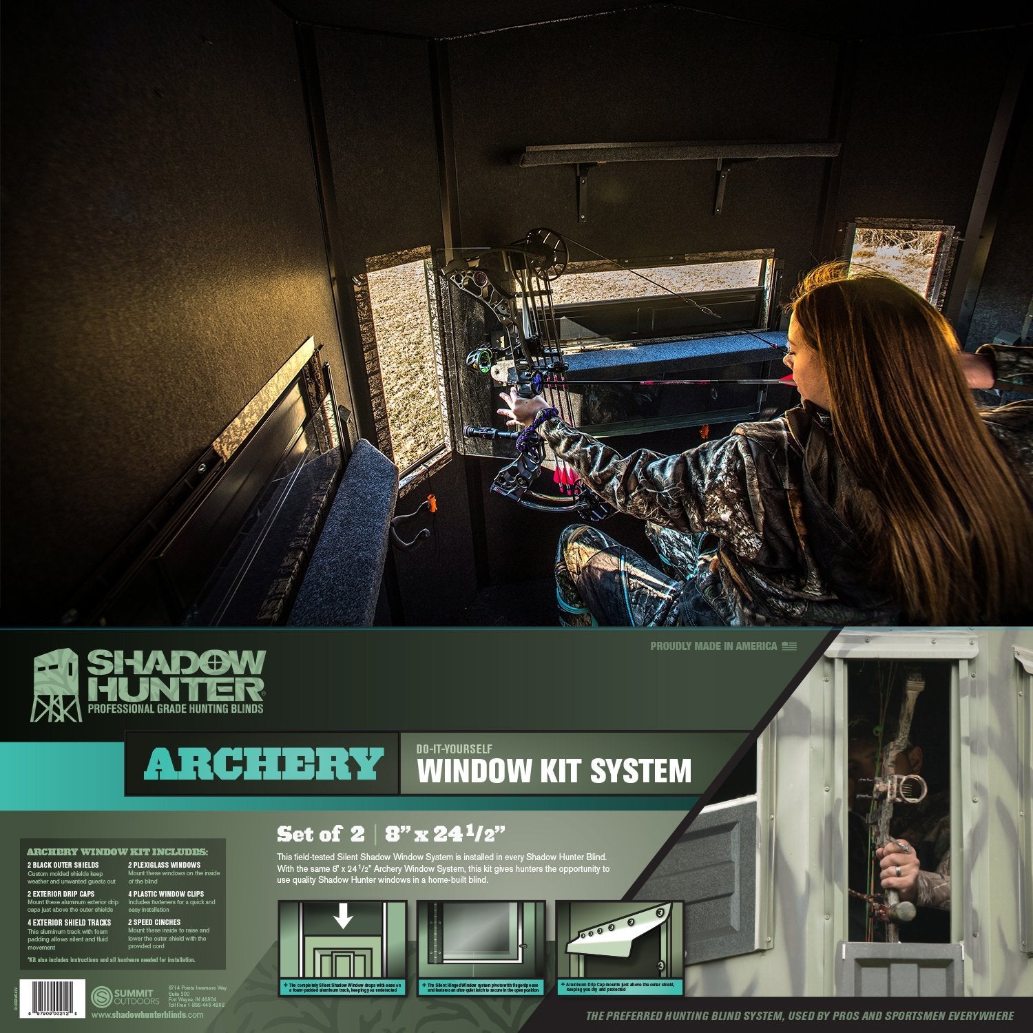 Hunting Blind Windows for Shadow Hunter Blinds DIY Deer Box Window