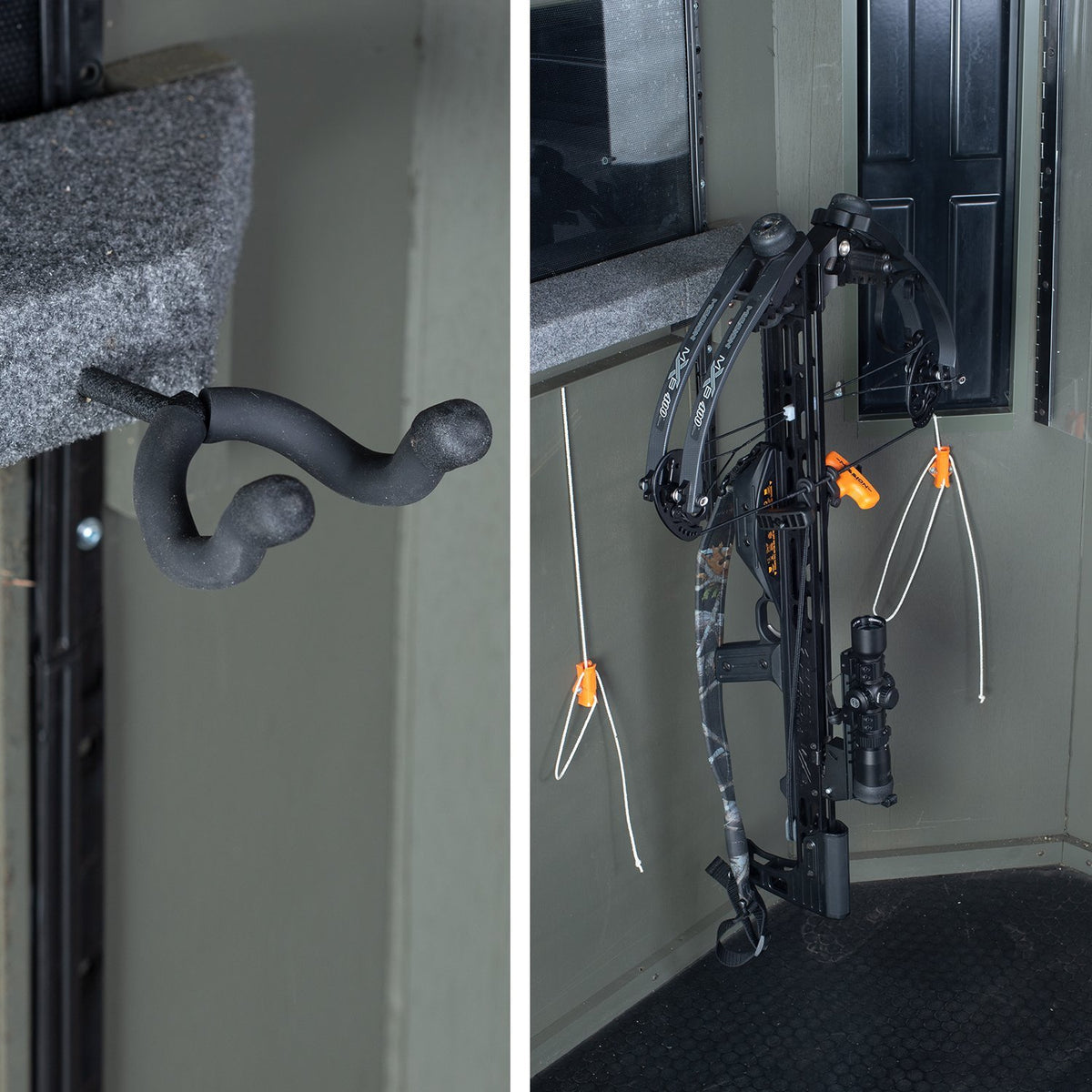 Firearm / Compound Bow Holder - Shadow Hunter Blinds
