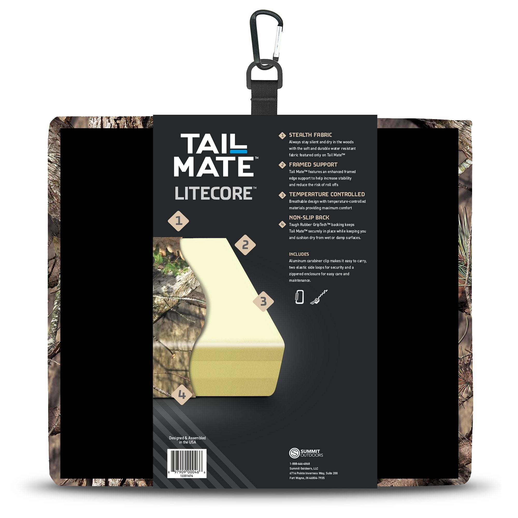 Tail Mate GelCore Tree Stand Cushion - Outdoor Cushion - Hunting Cushion -  Fishing Cushion - Shadow Hunter Blinds